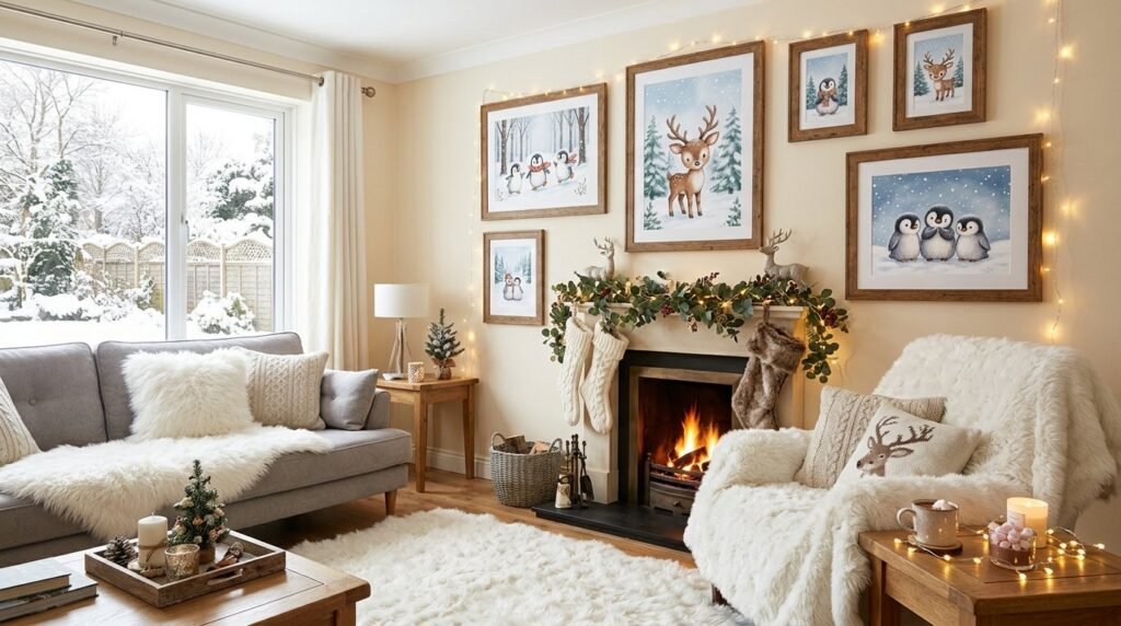 A stylishly decorated room featuring modern decor for an April 2026 event setup.