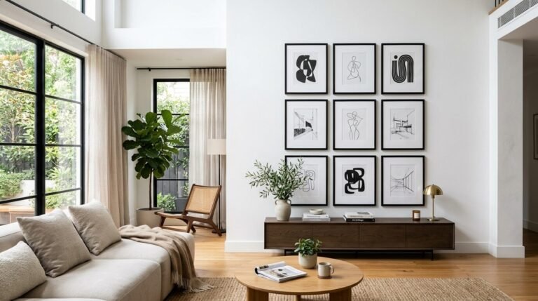 10 Black and White Gallery Wall Ideas for a Timeless Look