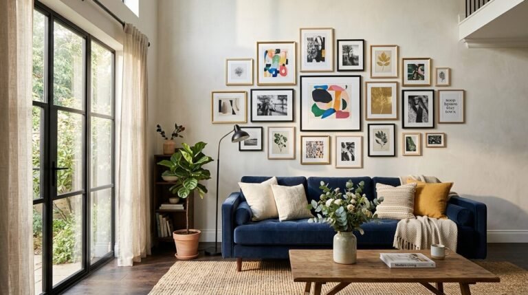 25 Gallery Wall Ideas to Transform Any Blank Wall in 2026