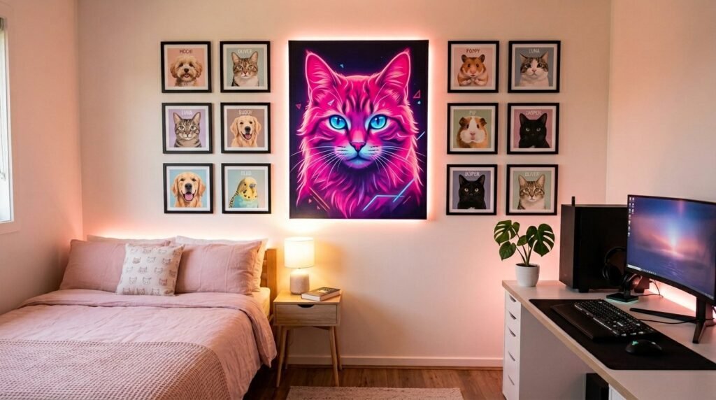 Image related to Neon Pink Cat 202604021031