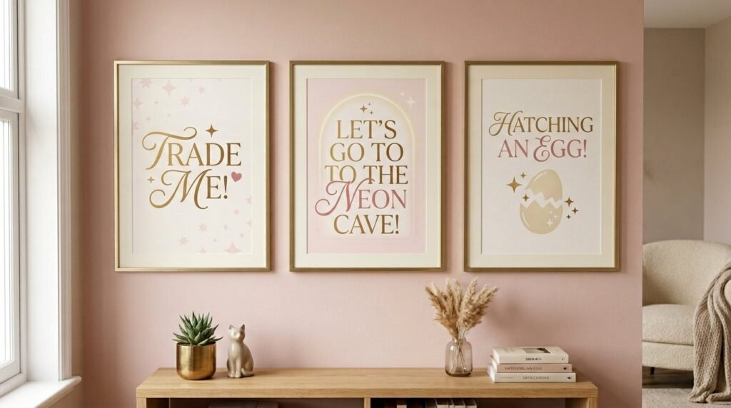 Image related to Three framed typography 202604021031