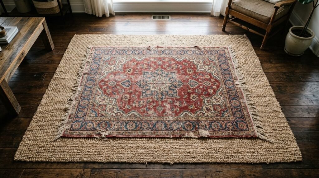 Image related to Two layered rugs 202604021046