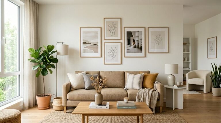 Gallery Wall Ideas for Beginners: How to Start With Just 5 Frames