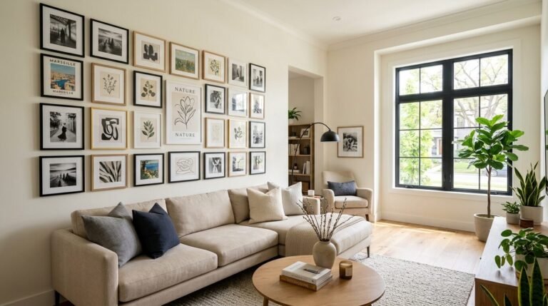 How to Hang a Gallery Wall Perfectly Straight Every Time