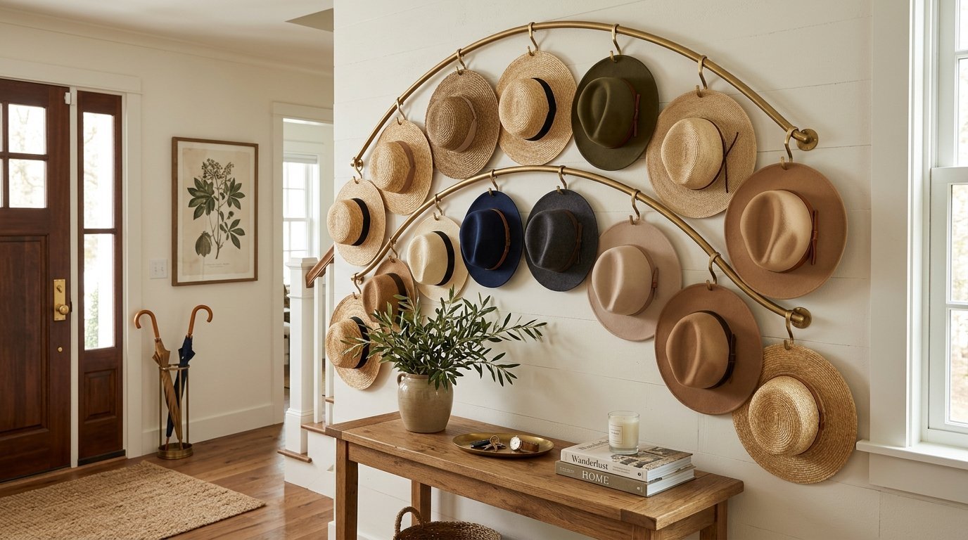 Assemble Statement Hat Display